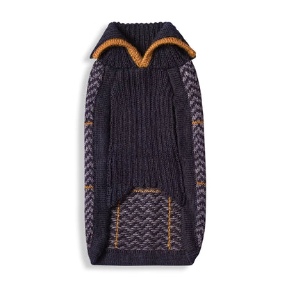 Preppy Blue Alpaca Sweater