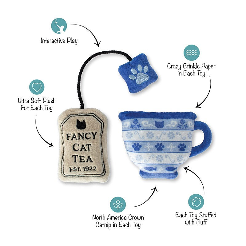 High Tea Set Cat Toy