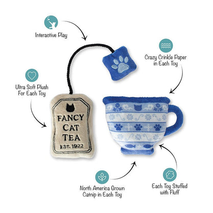 High Tea Set Cat Toy