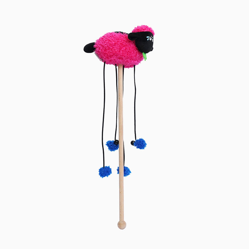 Silly Sheep Wand Cat Toys