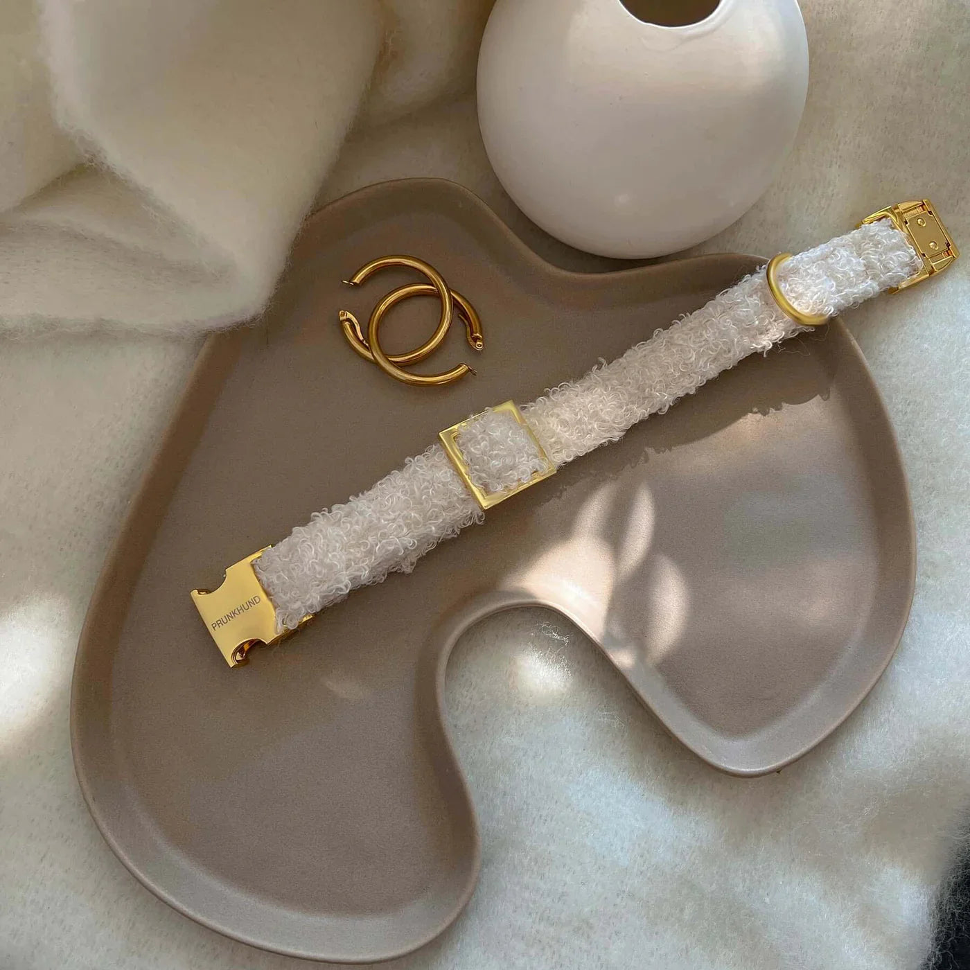 Collar Teddy - Cream