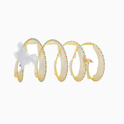 Spiral Cat Tunnel Toy