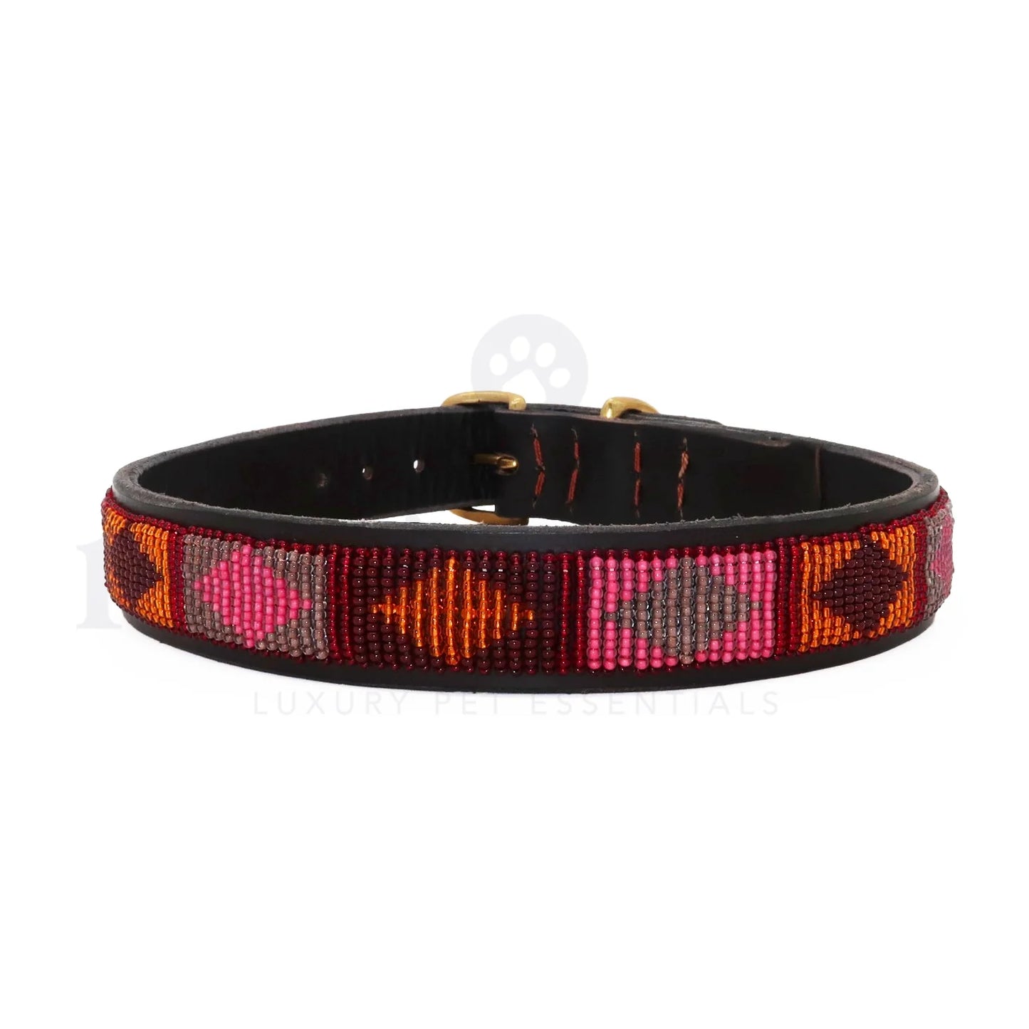 Beaded Dog Collar - Stella