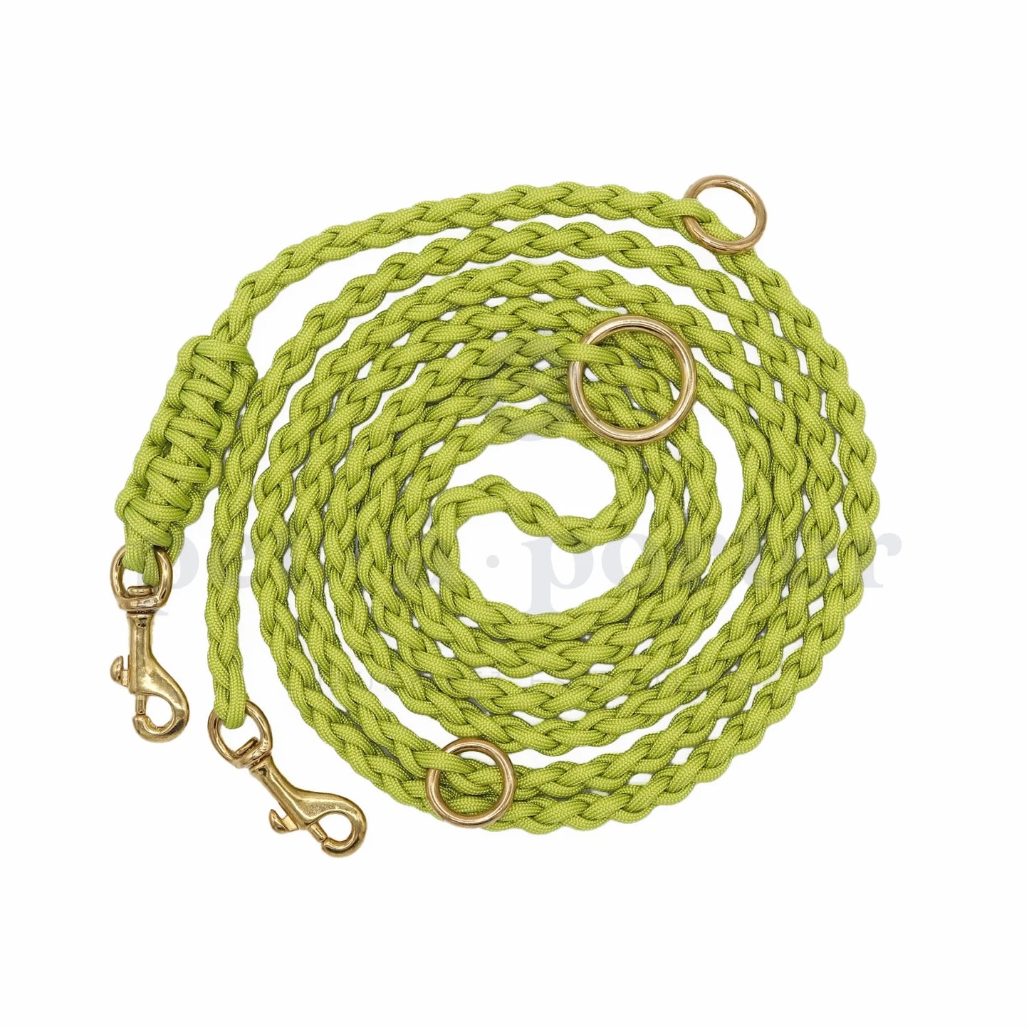 Adjustable Paracord Leash - Pistache