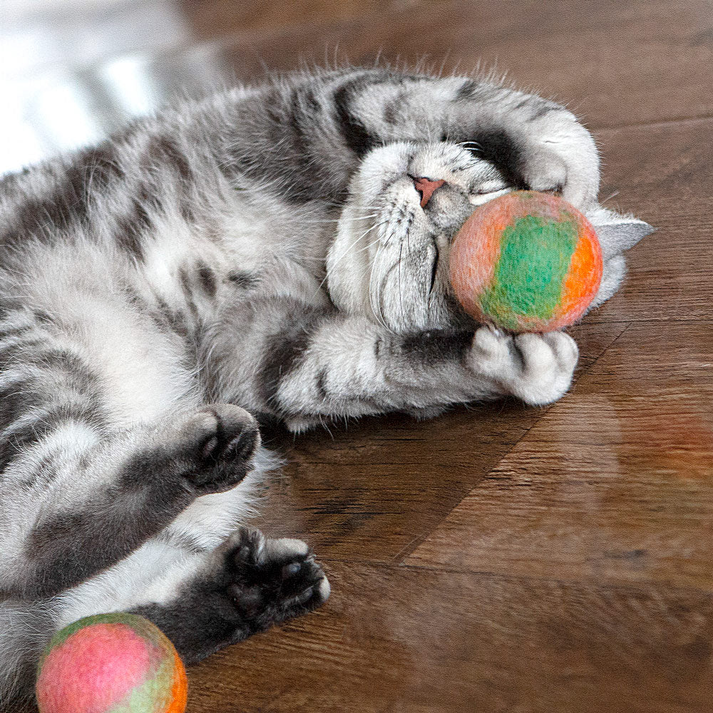 Wool Balls Cat Toys